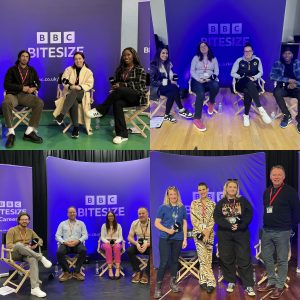 Westside Talent presenters host on the BBC Bitesize tour Westside Talent