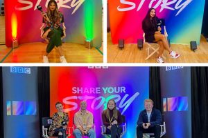 Westside Talent presenters feature on the BBC Share Your Story tour Westside Talent